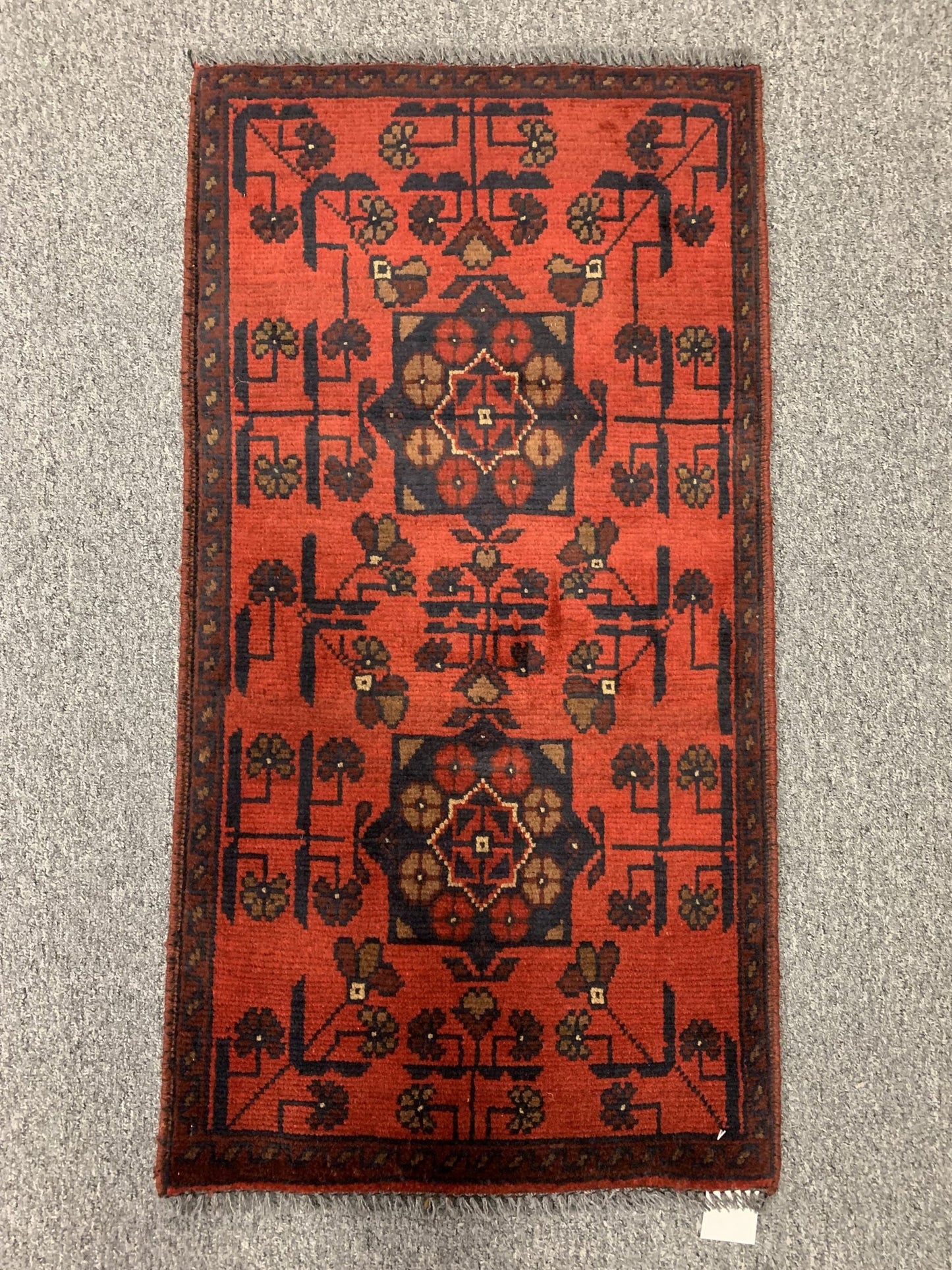 2 X 3 Khall Tribal Handmade Wool Rug # 12377