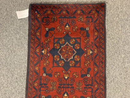 2 X 3 Khall Tribal Handmade Wool Rug # 12345