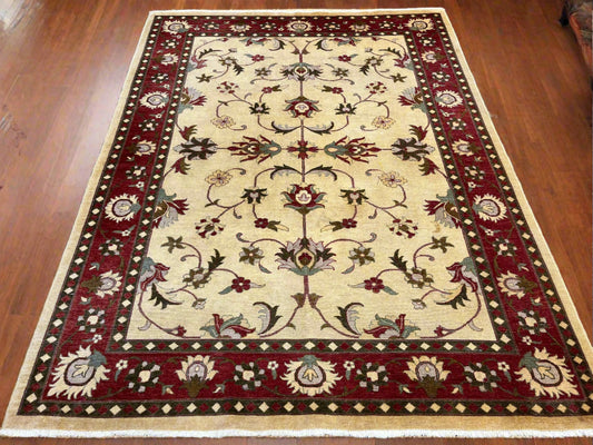 9x12 Oushak wool hand-knotted Oriental Area Rug